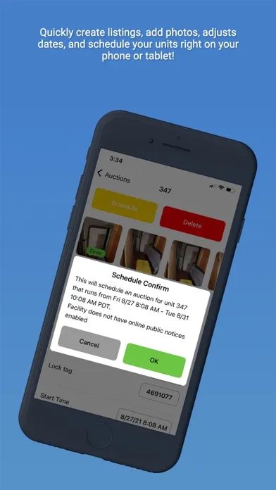 Tangkapan skrin LockerfoxSV