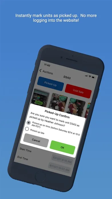 Tangkapan skrin LockerfoxSV