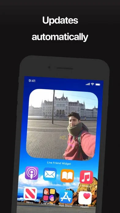 ภาพหน้าจอของ Comet: Live Friends Widget