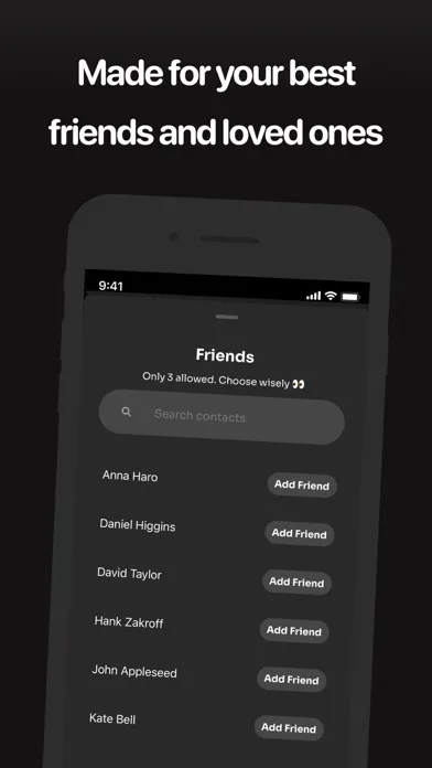ภาพหน้าจอของ Comet: Live Friends Widget
