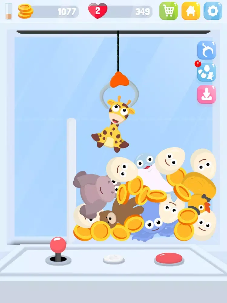 Tangkapan layar Egg Claw iPad 