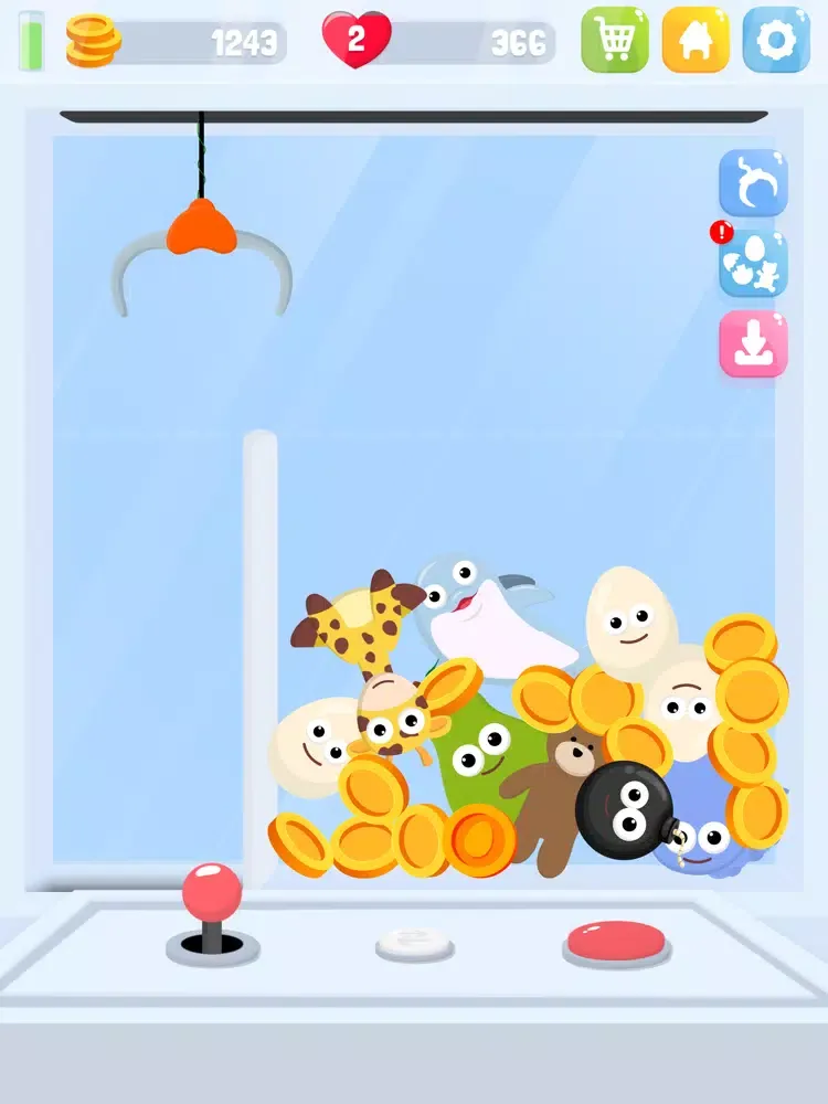 Tangkapan layar Egg Claw iPad 