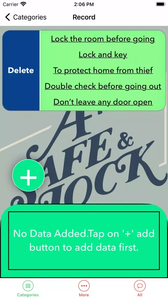 Captures d'écran de The Safe Locking