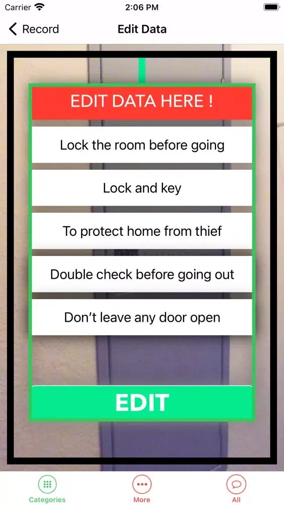 Captures d'écran de The Safe Locking