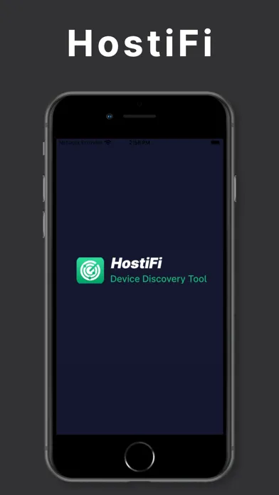 Tangkapan skrin HostiFi Device Discovery Tool