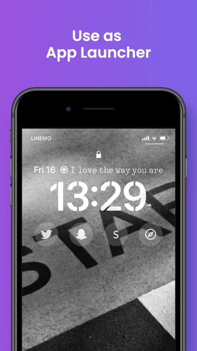 صور LockScreen Widget Changer