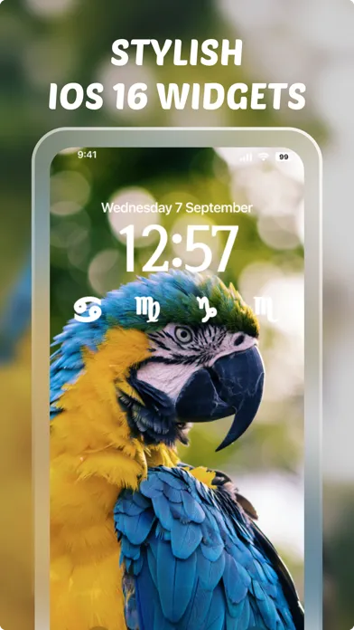 Capturas de pantalla de DIY Widgets: Color Lock Screen