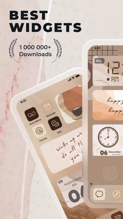 Capturas de pantalla de DIY Widgets: Color Lock Screen