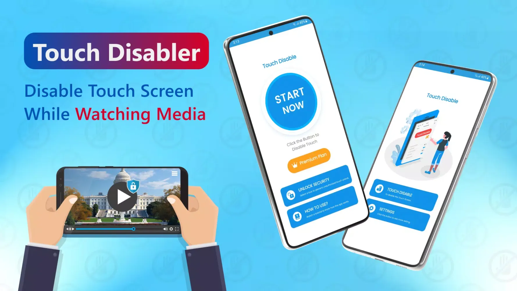 Touch Disabler - Touch Blocker Screenshots