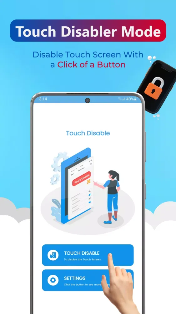 Touch Disabler - Touch Blocker Screenshots