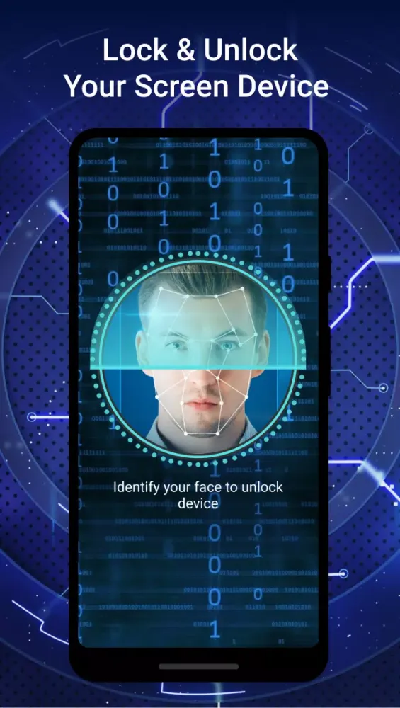 Capturas de tela do Face ID: Lock Screen PRANK