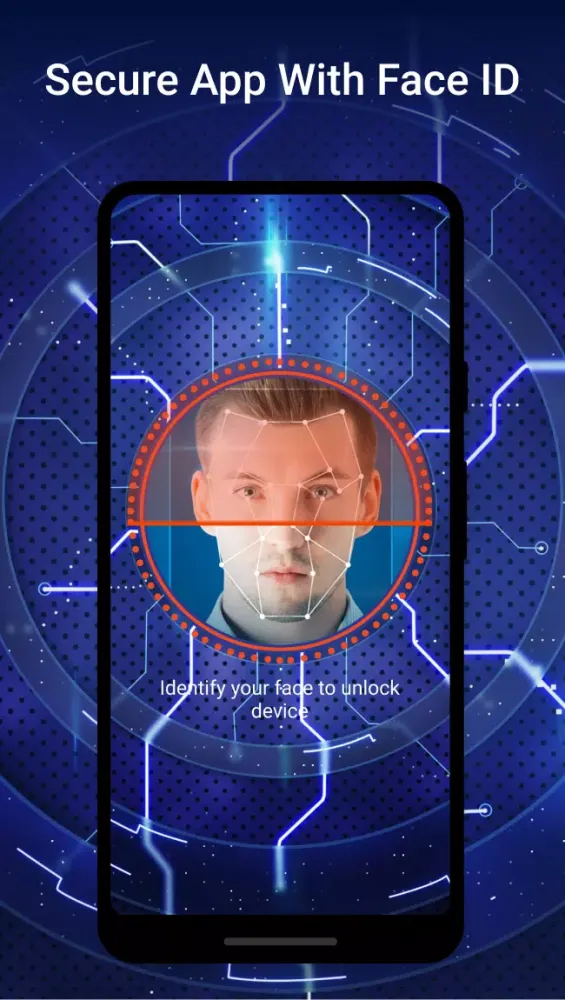 Capturas de tela do Face ID: Lock Screen PRANK