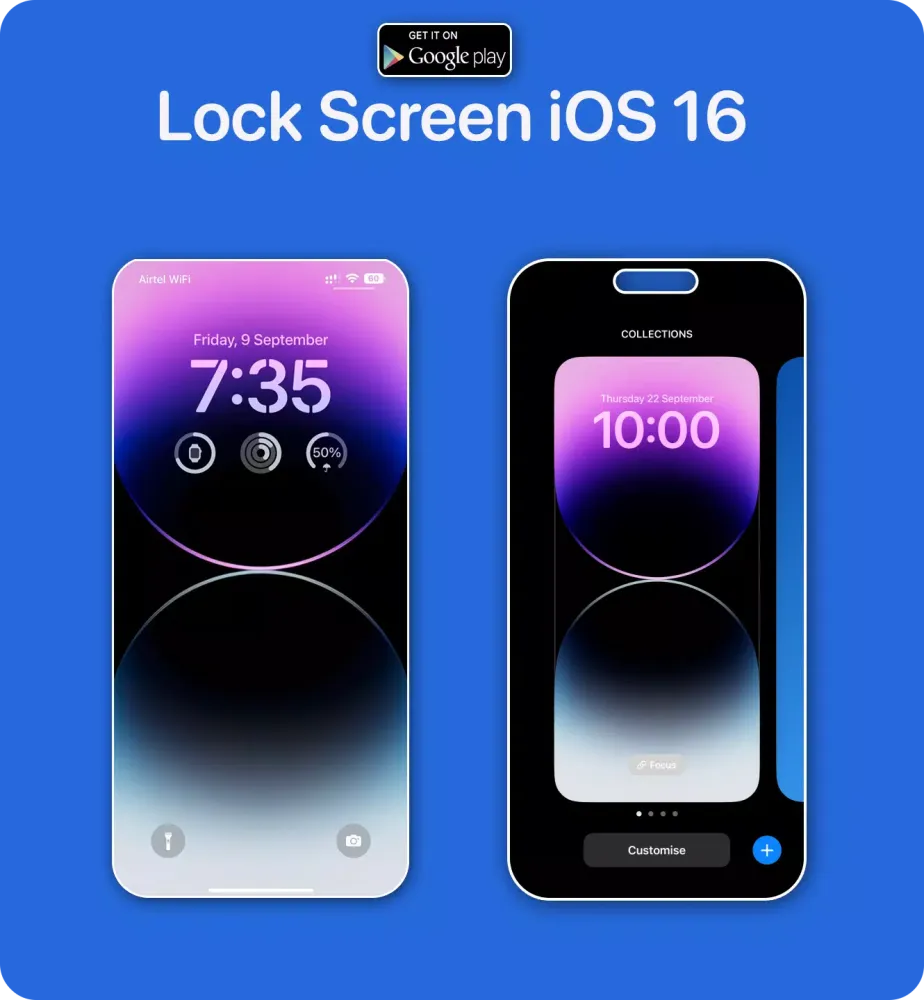 Capturas de pantalla de Lock Screen iOS 16