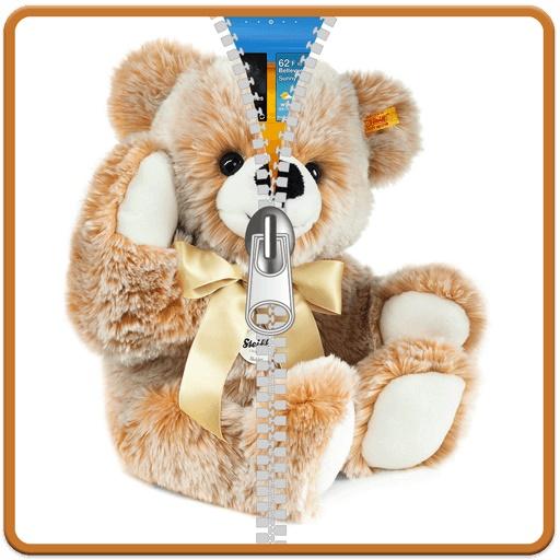 Teddy Bear Zip Locker Teddy Bear Zip Locker