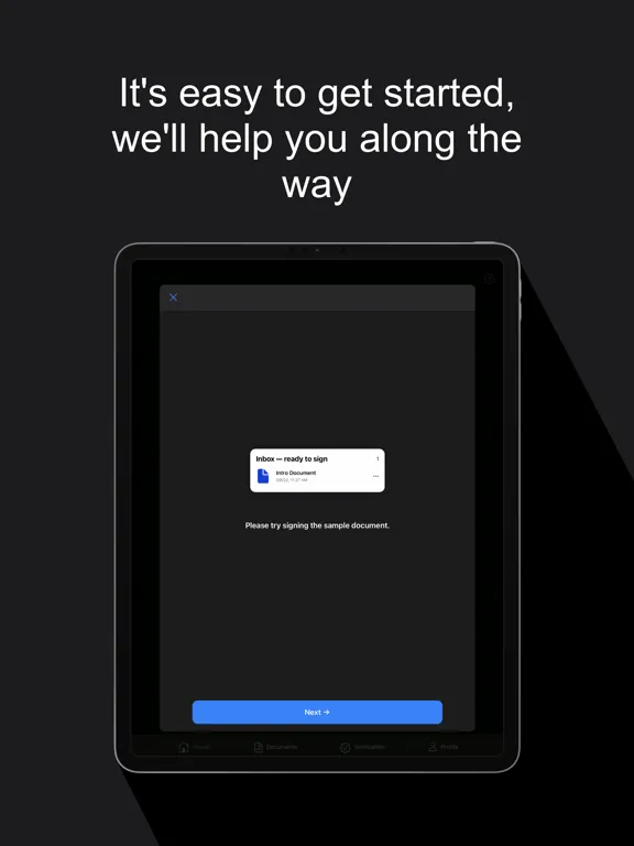 LockSign: Secure Signatures iPad  স্ক্রিনশট