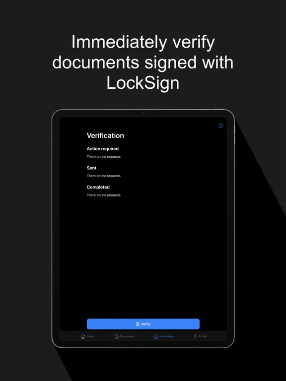 LockSign: Secure Signatures iPad  স্ক্রিনশট