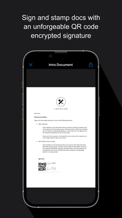 LockSign: Secure Signatures স্ক্রিনশট