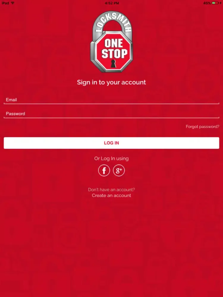 Скриншоты One Stop Locksmith iPad 