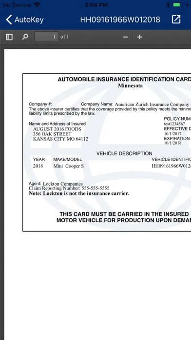 Screenshot di Lockton AutoKey