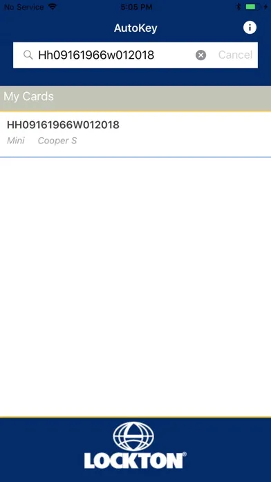 Screenshot di Lockton AutoKey