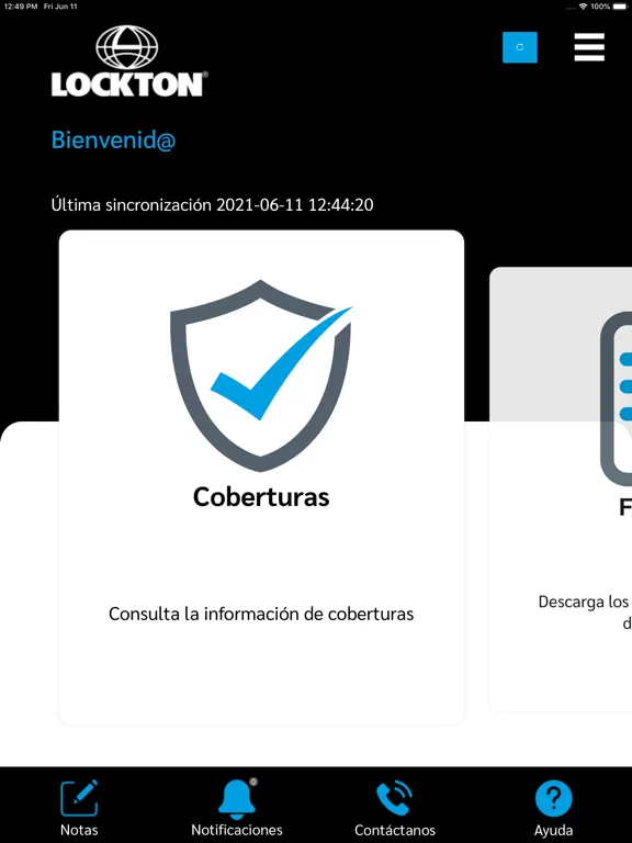 Скриншоты beMobile Lockton México iPad 