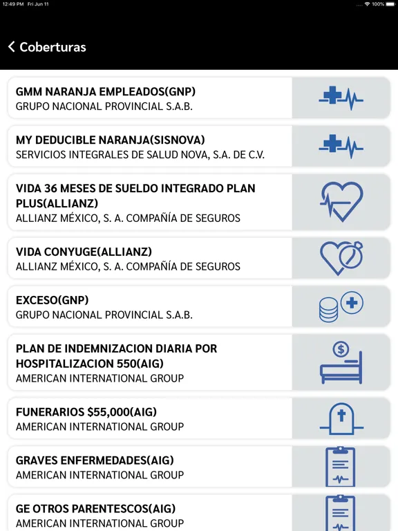 Скриншоты beMobile Lockton México iPad 
