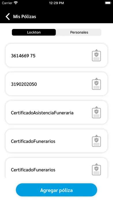 Скриншоты beMobile Lockton México