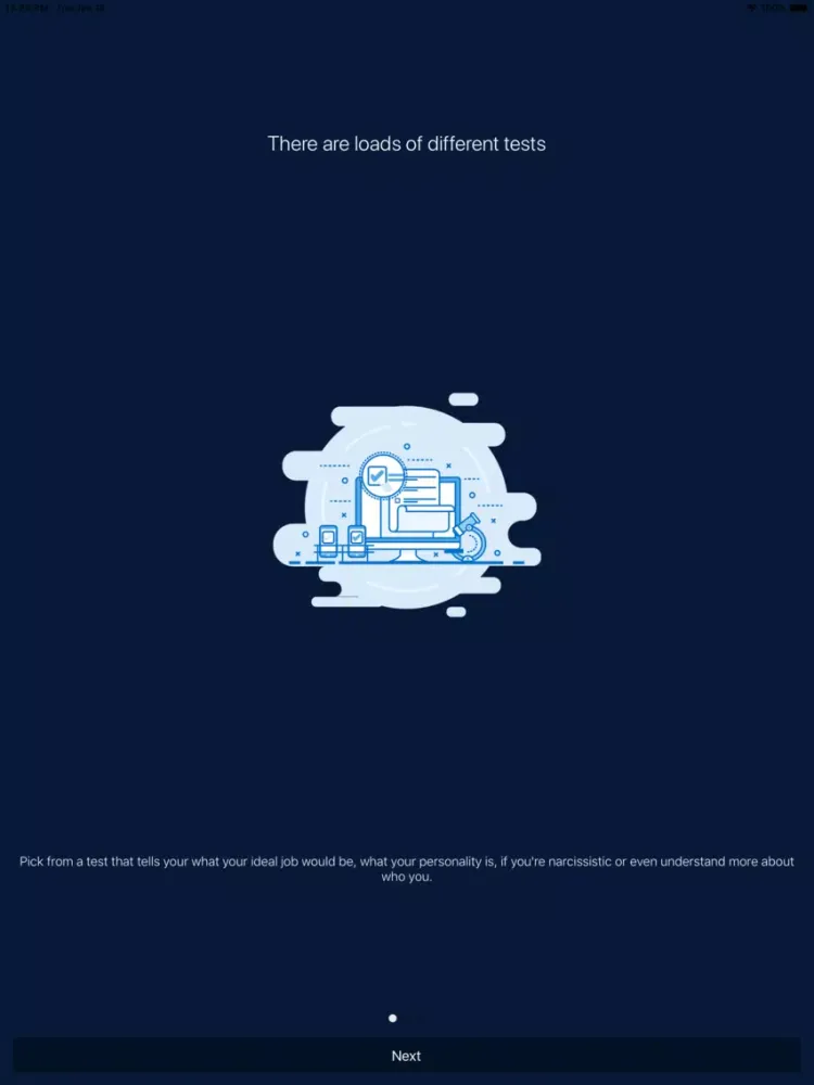 Скриншоты Personality Test Brain Quiz iPad 