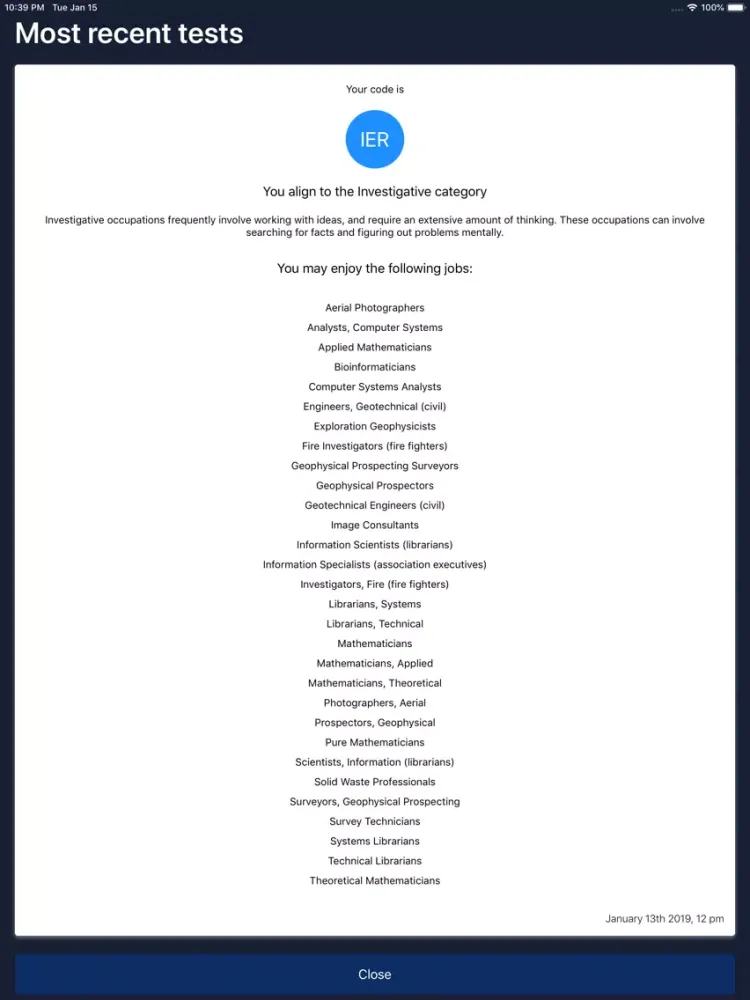 Скриншоты Personality Test Brain Quiz iPad 