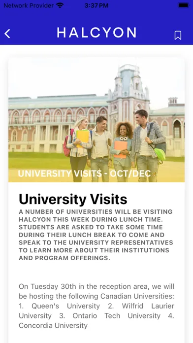 Halcyon School Screenshots