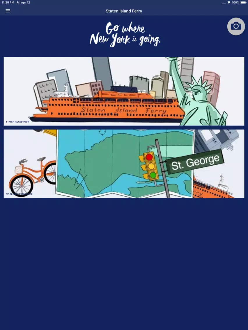 Staten Island Ferry App iPad  Ekran Görüntüleri