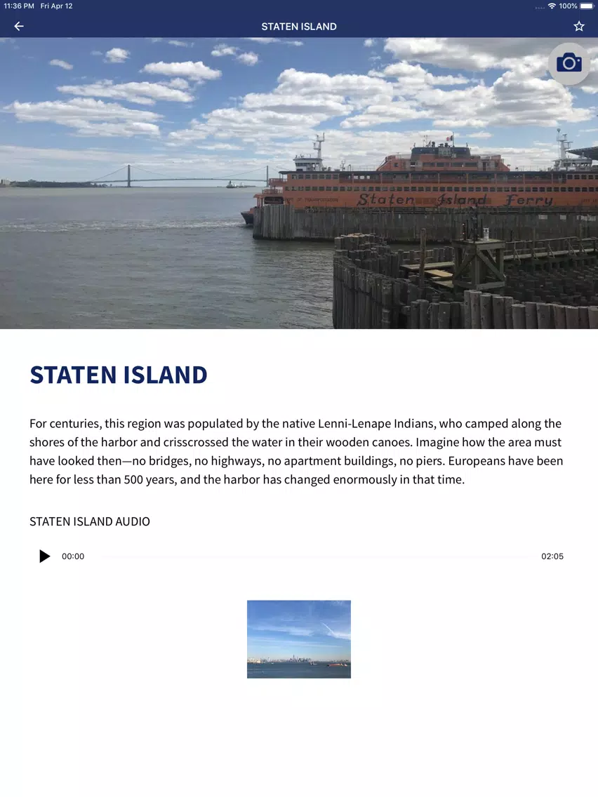 Staten Island Ferry App iPad  Ekran Görüntüleri