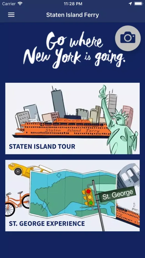 Ảnh chụp màn hình của Staten Island Ferry App