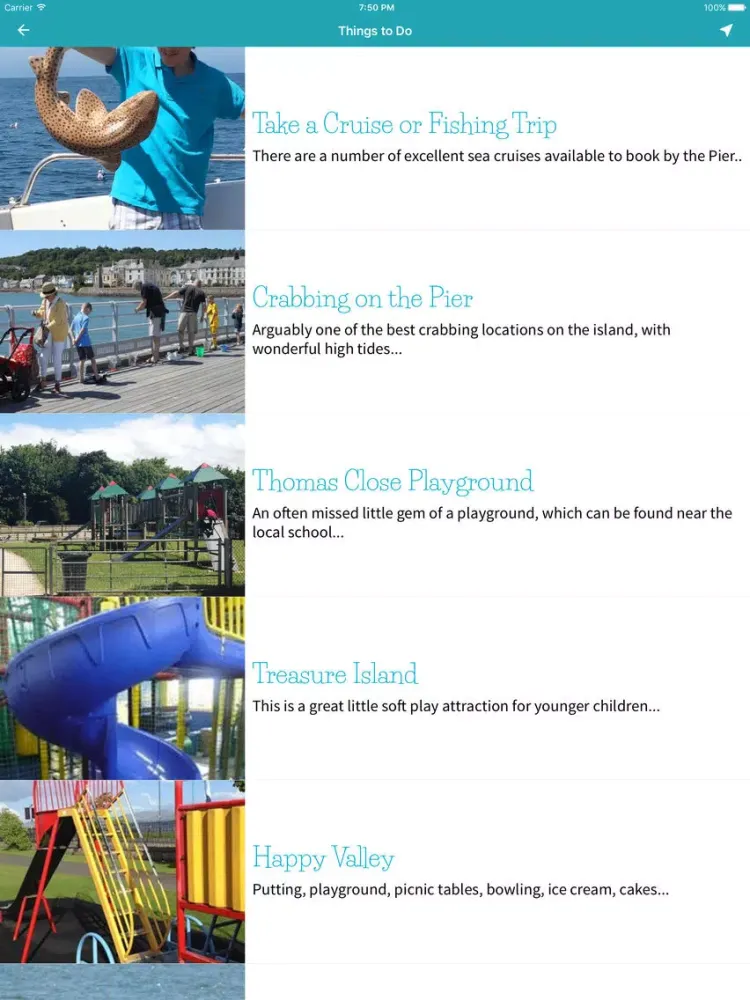 Zrzuty ekranu Beaumaris Town Guide iPad 