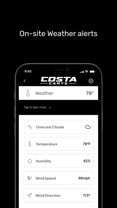 Costa Carts स्क्रीनशॉट
