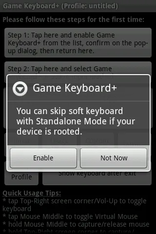 Capturas de pantalla de GameKeyboard +