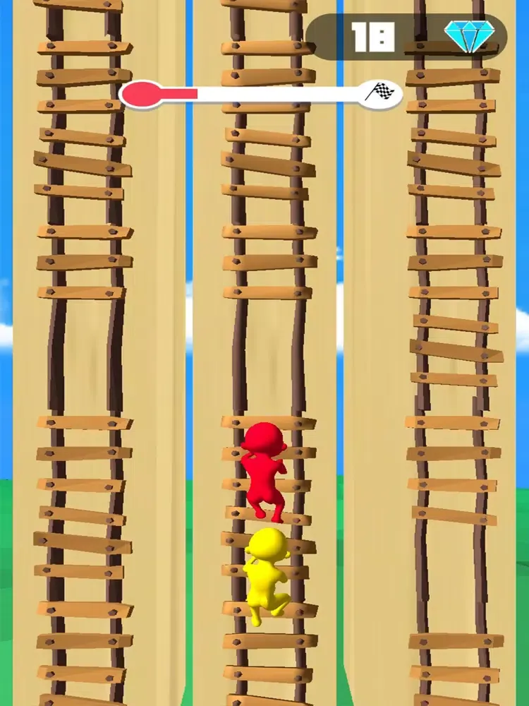 Capturas de tela do Climbing Run Race iPad 