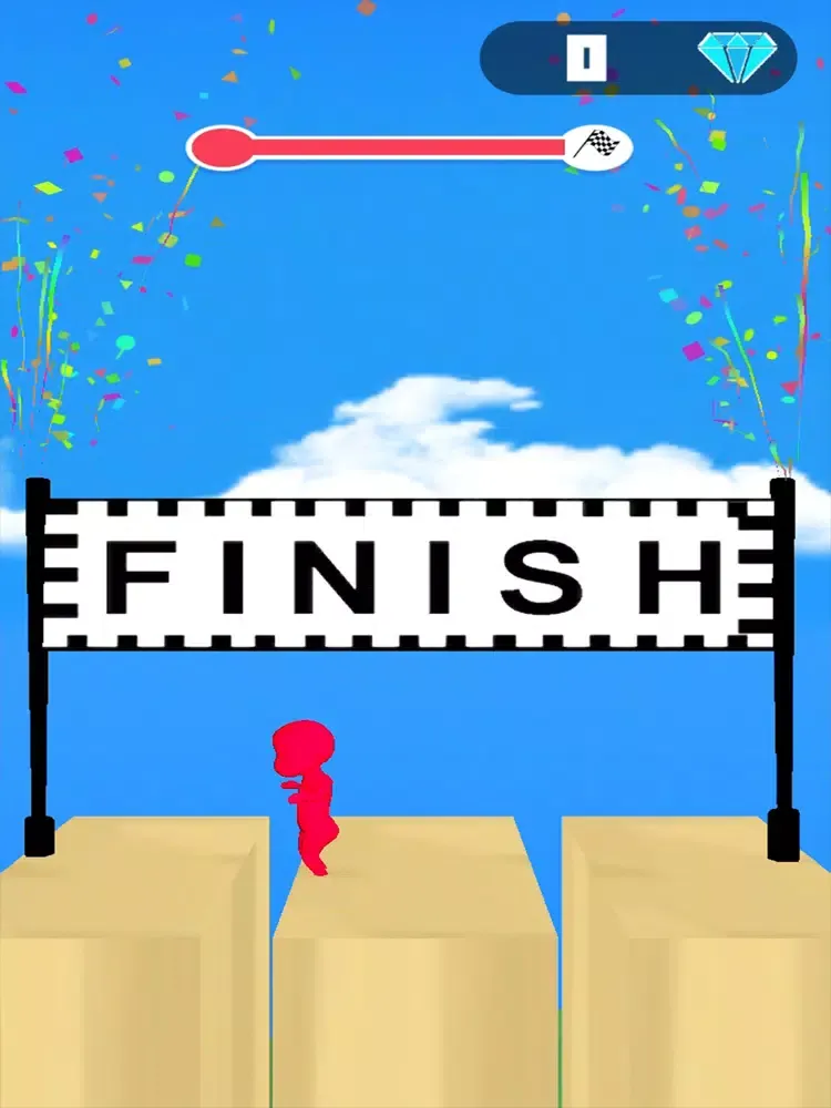 Capturas de tela do Climbing Run Race iPad 