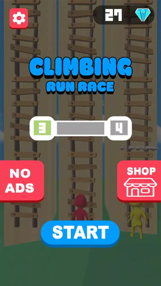 Capturas de tela do Climbing Run Race