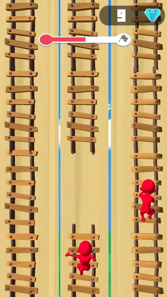 Capturas de tela do Climbing Run Race