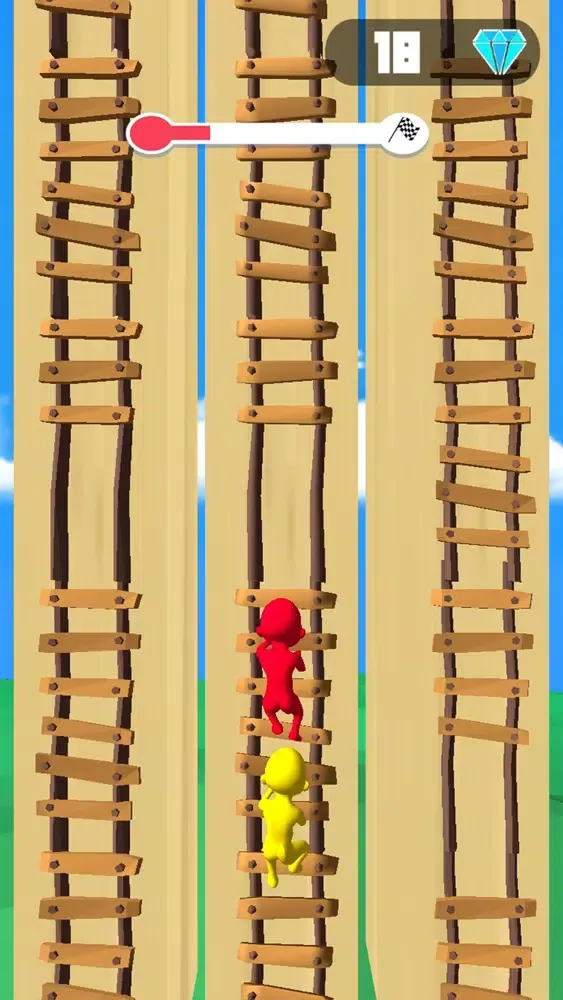 Capturas de tela do Climbing Run Race