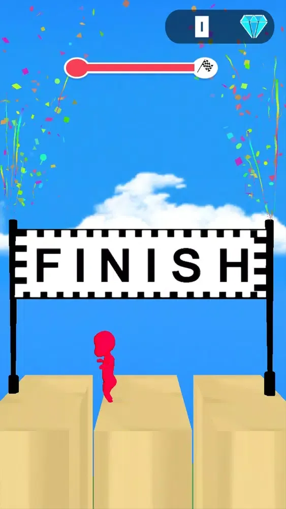 Capturas de tela do Climbing Run Race