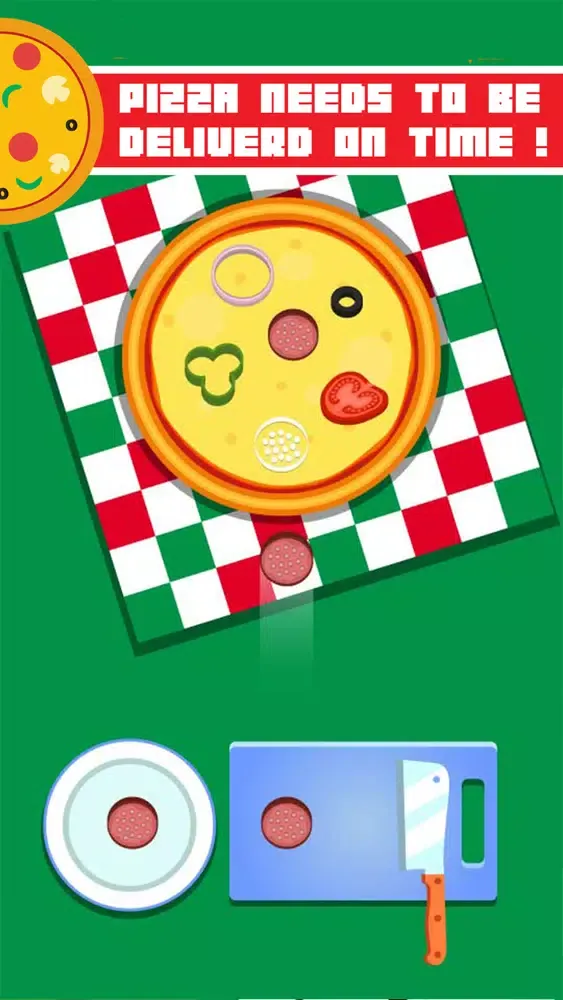 PizzaRush Slices: Perfect Cut 스크린샷