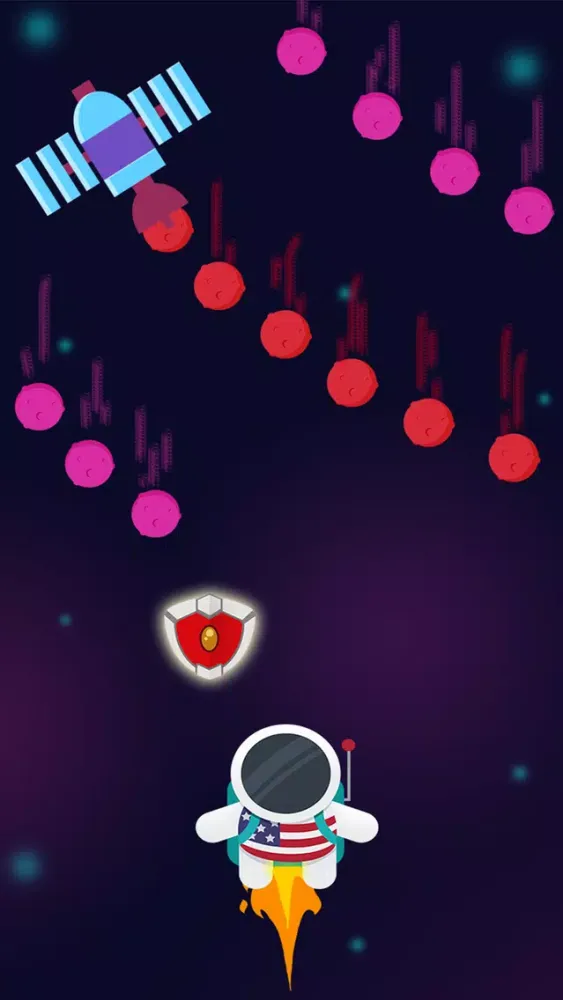Spaceman Rise: Dark Flying Sky स्क्रीनशॉट