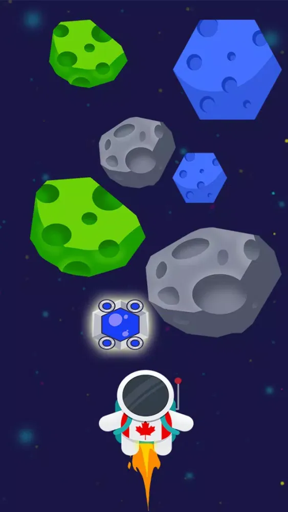Spaceman Rise: Dark Flying Sky स्क्रीनशॉट