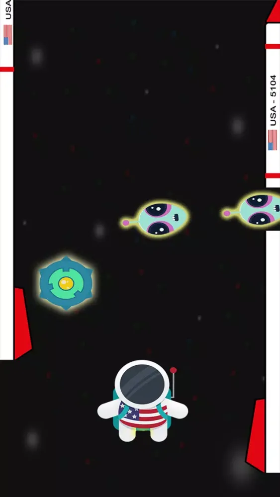 Spaceman Rise: Dark Flying Sky स्क्रीनशॉट