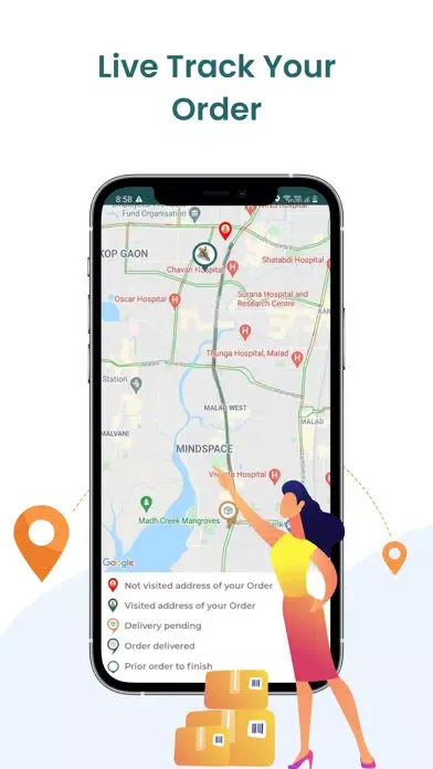 Tangkapan layar Locodo Couriers