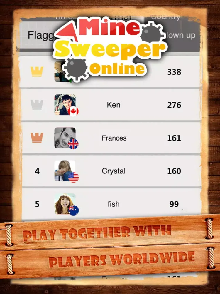 Minesweeper Online-Multiplayer iPad  سکرین شاٹس