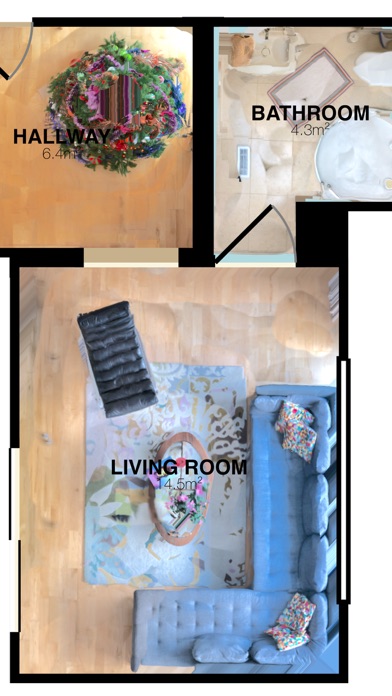 Capturas de tela do RoomScan Classic
