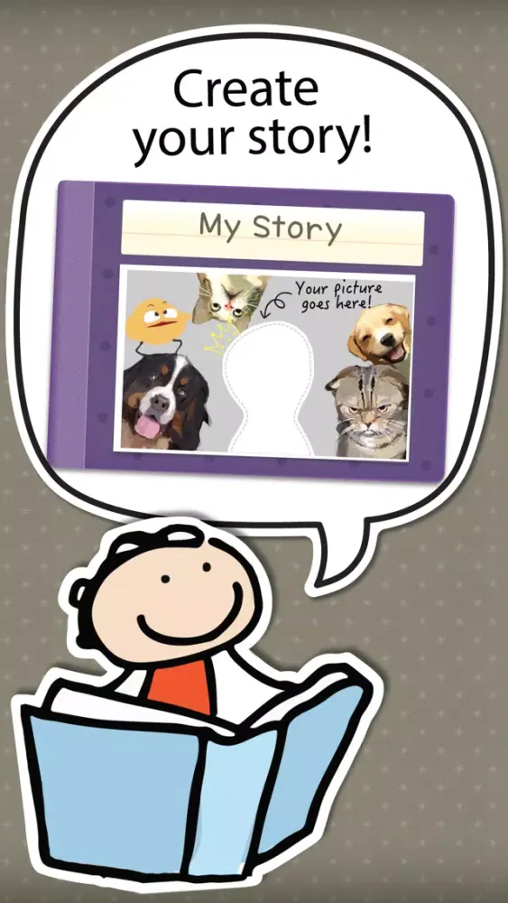 Captures d'écran de Kid in Story Book Maker Lite
